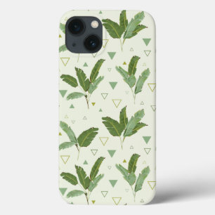 Banana Leaf With Triangles