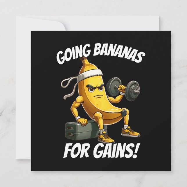 banana se exercitando (Frente)