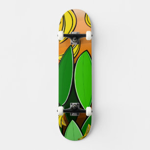 Banana Vibes – Skateboard de Pop Art
