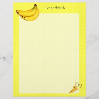 Bananas personalizadas - cabeça-chata
