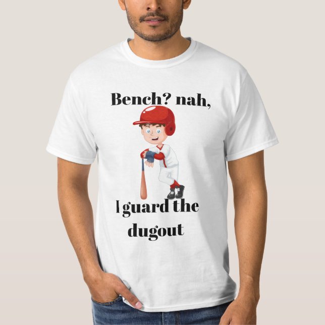 Banco? não, eu guardo a camisa do dugout. (Frente)