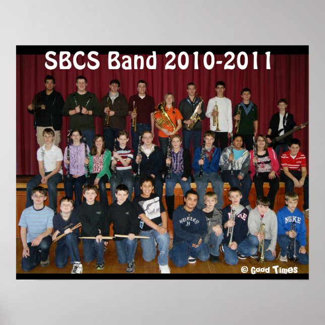 Band Poster 2010-2011 (Frente)