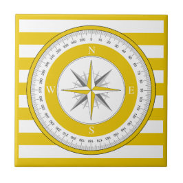 Banda branca e Rosa de Compass