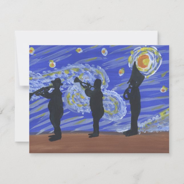 Banda de Brass Nova Orleans Starry Night (Frente)