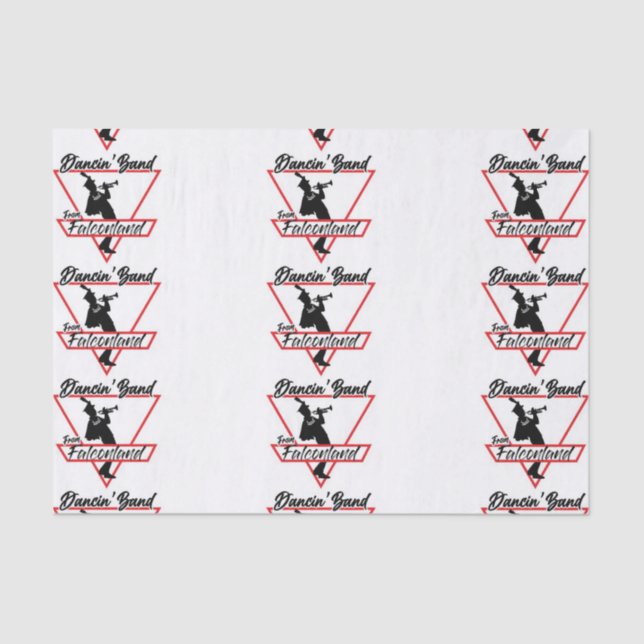 Banda De Papel Tecido Falconland (Frente )