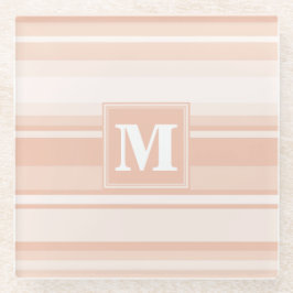 Banda de pêssego monograma