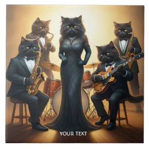 Banda Fantasy Cute Cats Jazz