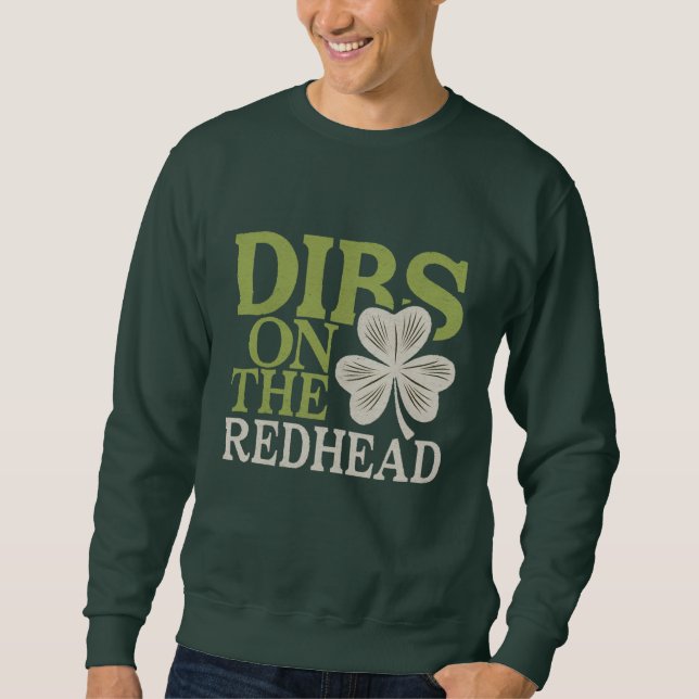 Banda irlandesa ofensiva na camiseta ruiva (Frente)