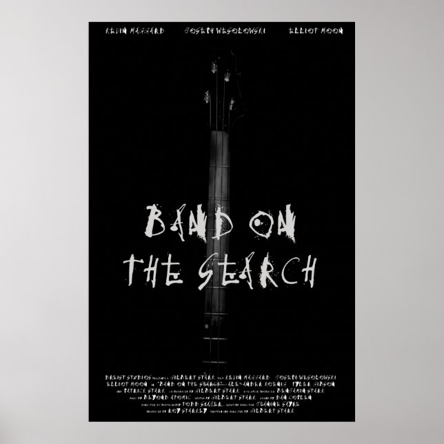 Banda Na Poster de Pesquisa (Frente)