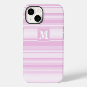 Banda rosa de bebê monograma