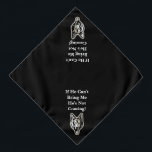 Bandana Adicionar nome ou outro texto, German shepherd a p<br><div class="desc">Cão Bandana</div>