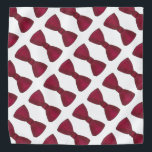 Bandana Baile de formatura Formal de Casamento de Fashion<br><div class="desc">Apresenta uma ilustração original de uma gravata pesada de arco. Excelente para casamentos, bailes de formatura e outros eventos formais. O Designer está disponível para criar e carregar designs personalizados para corresponder às cores e temas do seu casamento ou evento — clique em "Pedir a este Designer" para iniciar o...</div>