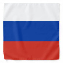 Bandana, Bandeira da Rússia