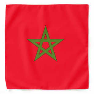 Bandana Bandeira Marrocos