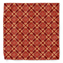 Bandana Boho Chic Vintage Padrão Floral
