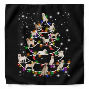 Bandana Cachorro   Árvore de Natal Labrador