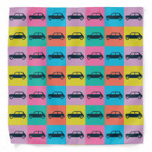 Checkerboard de diversão divertida Mini Cooper