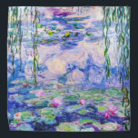 Bandana Claude Monet - Lírios/Ninfas 1919<br><div class="desc">Lírios/Ninfas (W.1852) - Claude Monet,  Petróleo na Canvas,  1916-1919</div>