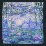 Bandana Claude Monet Water Libera A Arte Impressionante Fr<br><div class="desc">Claude Monet Water Libera o Impressionista Francês Lírios de Água de Arte (ou Ninfas) é uma série de aproximadamente 250 pinturas de óleo pelo Impressionista Francês Claude Monet. As pinturas retratam o jardim floral de Monet em Giverny.</div>