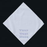 Bandana Cor Sólida do Pastel Branco Suave Cinza<br><div class="desc">Bandana Perfect para seus animais impressos com a ilustração de fundo de cor sólida de pastel branco suave da Cinza Periwinkle e selecionados produtos pelo compro de impressão de FabricSeal sob demanda em Zazzle.com #ZazzleMade https://www.zazzle.com/store/thefabricseal TheFabricSeal ©️ Original. Periwinkle é uma cor chamada a partir de uma flor com o...</div>