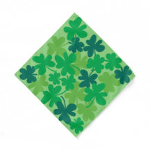 Bandana de trevos do dia de São Patrício