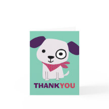 Bandana Doggy, Cartões de agradecimentos, verde