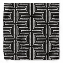 Embalagem da cabeça de Lama Africana Tribal Branca