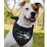 Bandana Este Cachorro Adora Pescar Pato Legal de Cachorro<br><div class="desc">Uma bandana legal para o cão que adora pescar com o seu dono da costa,  no barco,  ou no caiaque. Este design apresenta um grande baixo.</div>