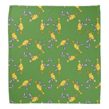 Galinhas e Galinhas Caçadas Verde