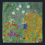 Bandana Gustav Klimt Flower Garden Vintage Art Nouveau<br><div class="desc">Gustav Klimt Flower Garden Vintage Art Nouveau Pintura De Belas Artes 1907</div>