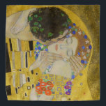 Bandana Gustav Klimt - The Biss<br><div class="desc">Kuss Beijo/Der - Gustav Klimt em 1907-1908</div>
