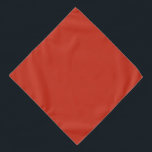 Bandana Laranja Vermelho Poinciana, Escarlate Cor Sólida E<br><div class="desc">Uma nova cor de energia chegou com a ponciana vermelha,  uma escarpa escura que é ousada sem ser seca.</div>