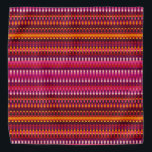 Bandana Listras de púrpura e laranja Legal Psicodélicas<br><div class="desc">Abstrato com design com tons de cores arrojados. Principais cores deste padrão de brilho: roxo e laranja.</div>