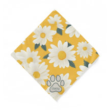 Margarida Zesty Limão Nome de Patinha Personalizad