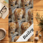 Bandana Modelo de Foto Personalizada Pet Cat Dog<br><div class="desc">Este design pode ser personalizado na área fornecida pela alteração da foto e/ou do texto. Ou pode ser personalizado escolhendo o clique para personalizar outra opção e excluir ou alterar a cor, o plano de fundo, adicionar texto, alterar a cor ou o estilo do texto ou excluir o texto de...</div>