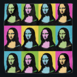 Bandana Mona Lisa - Estilo de Arte Pop<br><div class="desc">Mona Lisa está estilizada na Pop Art e seu famoso sorriso também está colorido. Para amantes da Pop Art e em relação à pintura de Leonardo Da Vinci,  esta é a Art Revisited e os nossos animais de estimação também merecem o melhor!!</div>