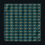 Bandana Padrão Amarelo Verde Azul do Arco-Íris<br><div class="desc">Padrão Amarelo Verde Azul do Arco-Íris para artistas originais. Se você gostaria de uma cor diferente de fundo ou escala padrão,  por favor,  me avise e eu ficaria feliz em ajudar!</div>