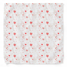 Padrão de Coração Colorida do abstrato