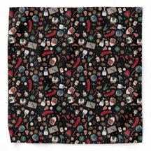 Padrão de Natal de Hygge Escuro