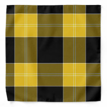 Padrão de Xadrez de Tartan Amarelo, Preto, Branco