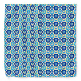 Bandana Padrão Floral Vibrant Boho Chic