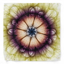 Padrão mágico floral místico