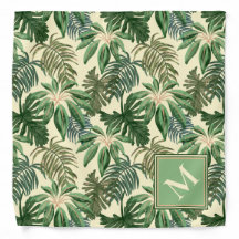 Palma tropical deixa monograma