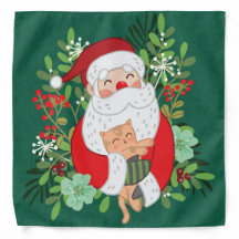 Papai Noel E Gato