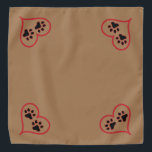 Bandana para o seu Pet<br><div class="desc">Dê ao seu animal de estimação um pouco de amor, um coração na sua bandana</div>