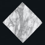 Bandana Pedra Marble Brilhante<br><div class="desc">Linda textura de pedra de cinza e prata com brilho</div>