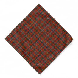 Bandana Royal Stewart Red Tartan Clássico