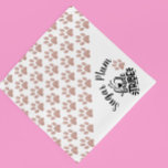 Bandana Tribo de Cães Tribo de Rosa personalizadas - Peças<br><div class="desc">Este design pode ser personalizado escolhendo a opção Editar Design. Você também pode transferir para outros itens. Entre em contato comigo em colorflowcreations@gmail.com ou use a opção de bate-papo no topo da página se você quiser ter este design em outro produto ou precisar de assistência. Veja mais designs ou siga-me...</div>