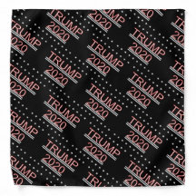 TRUMP 2020 Preto Vermelho Branco
