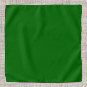 Bandana Verde Simples - Sólido, Caçador/Personaliz